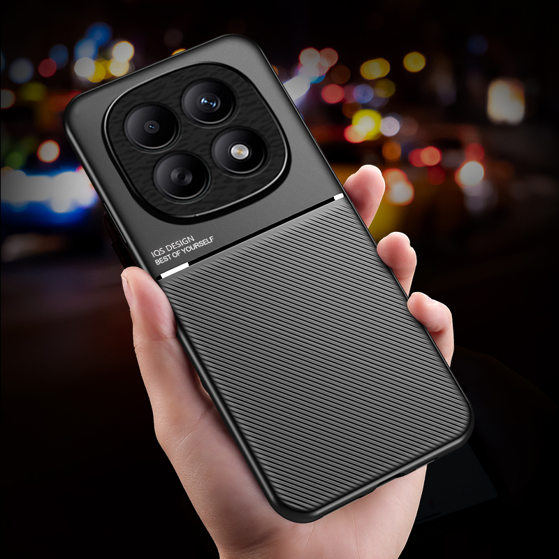 Phone Cases Eu - Car Magnetic Holder Leather Plate Phone