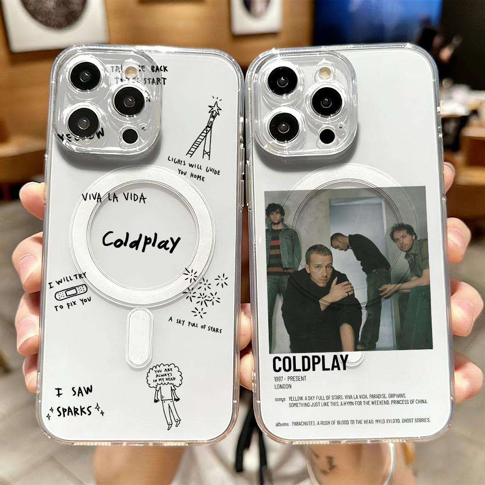 Phone Cases Iphone 16 Pro - C-Coldplay Rapper Cool Phone Case For