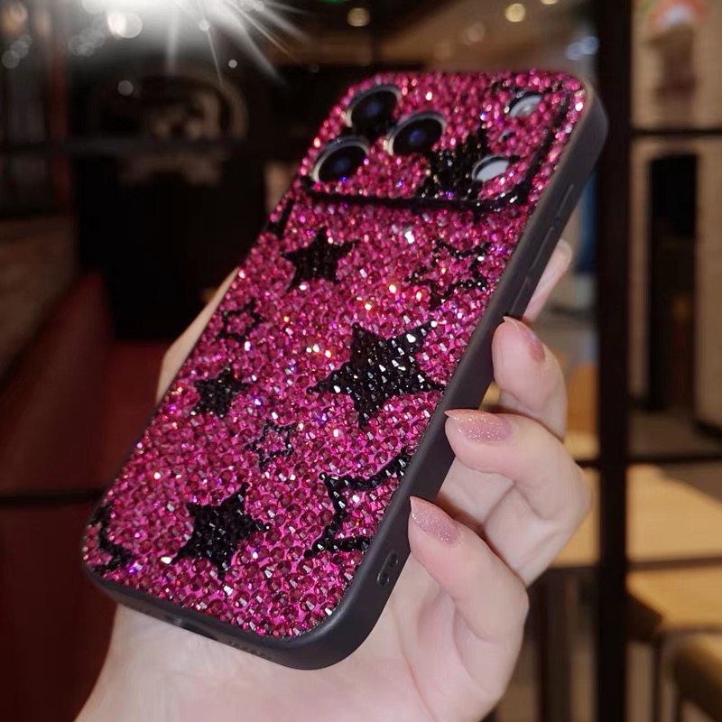 Phone Cases Highpoint - Suitable for iPhone, high-end crystal five-pointed