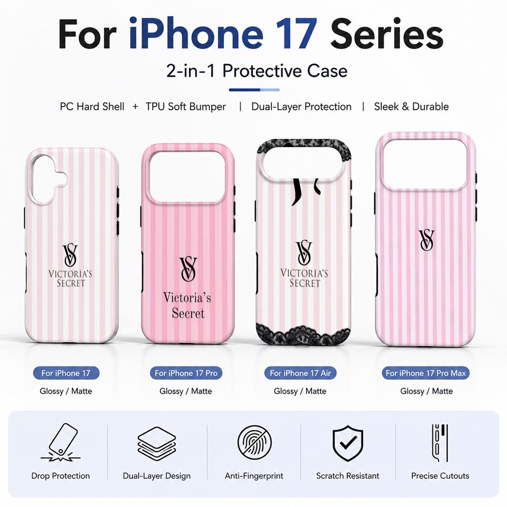 Phone Cases Iphone 16 Pro - Cool V-Victoria's Secret Phone Case Film