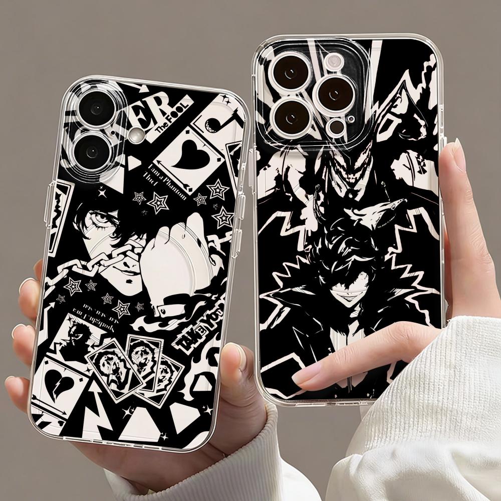 Phone Cases Iphone 16 Pro - Game P-Persona 5 Phone Case Magnetic