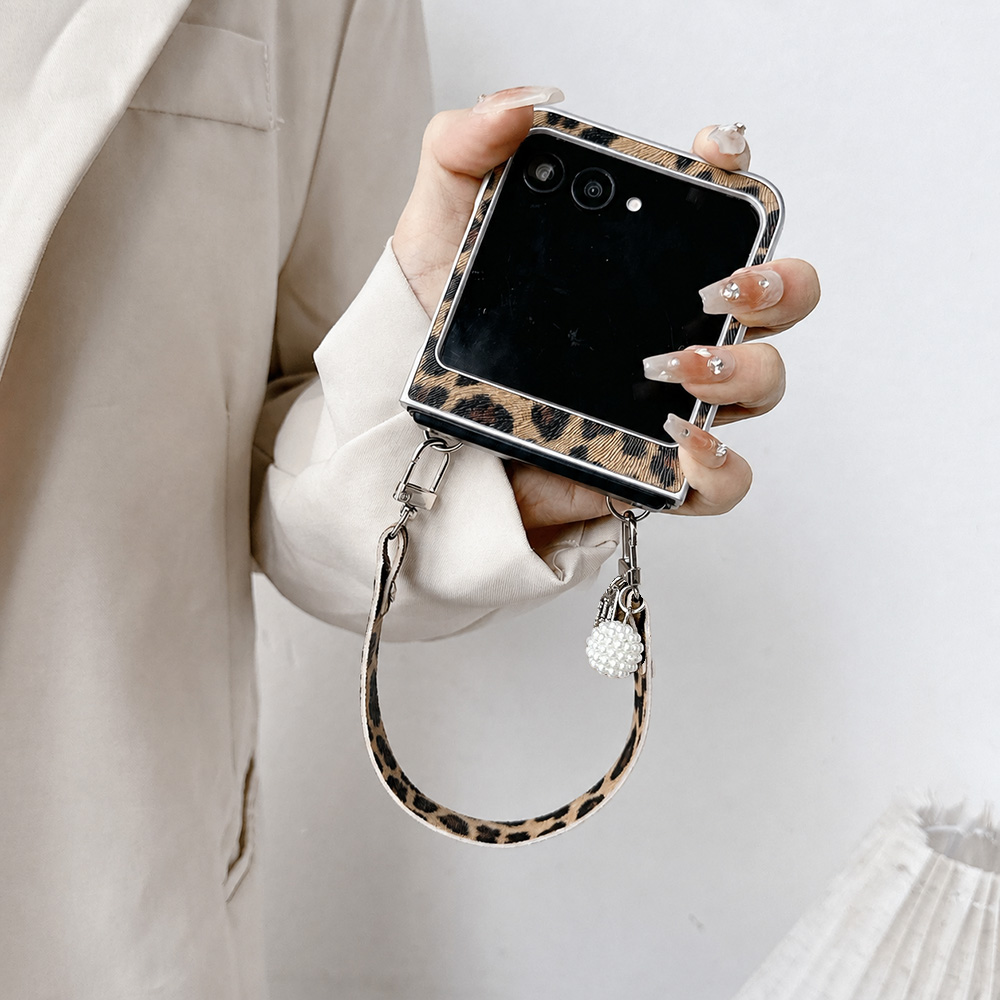 Leopard Print Folding Flip Pho - Phone Cases Girly 评论和价格