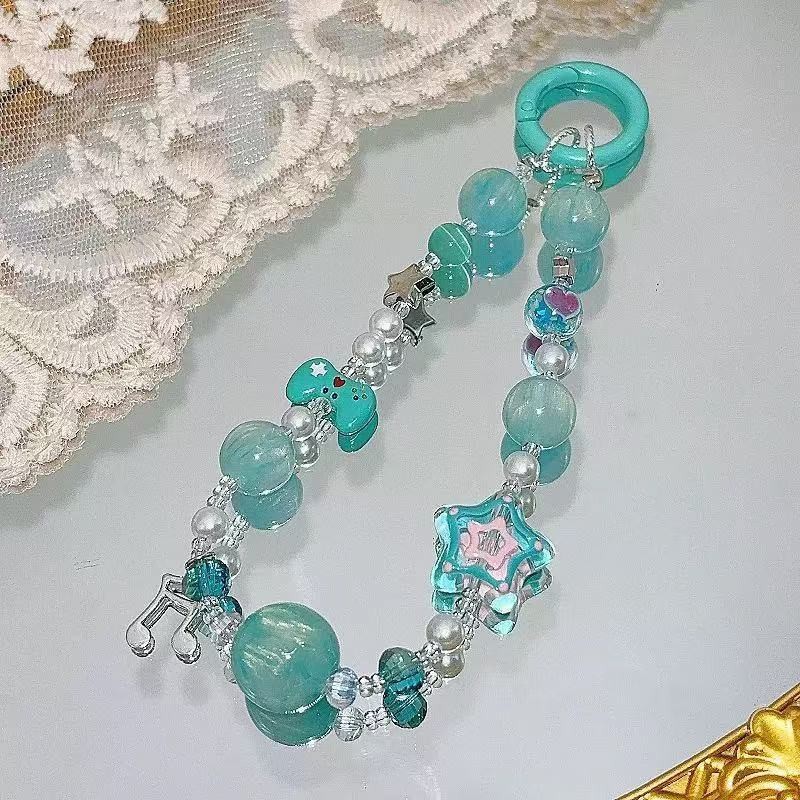 Hatsune Miku Phone chain carto - Phone Cases With Charms 评论和价格