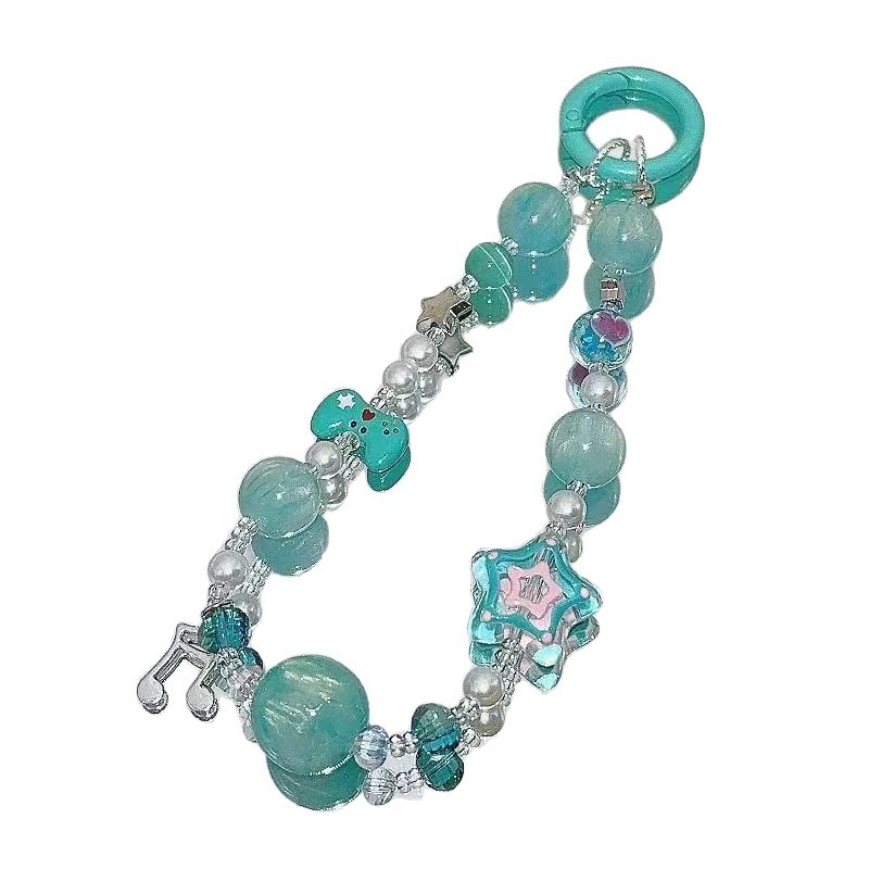 Hatsune Miku Phone chain carto - Phone Cases With Charms 评论和价格