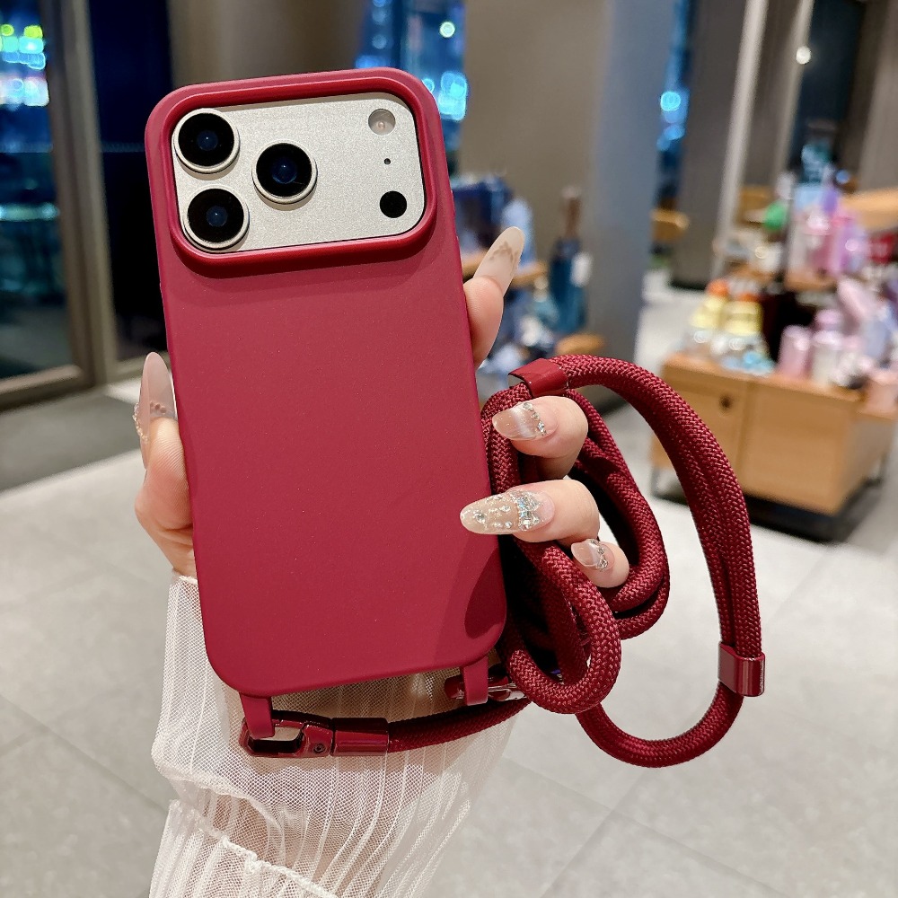 Candy Solid Color Crossbody St - Phone Cases With Charms 评论和价格
