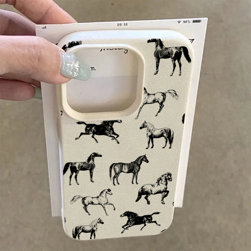 Realistic Style Horse Head Cow - Phone Cases Horse 评论和价格