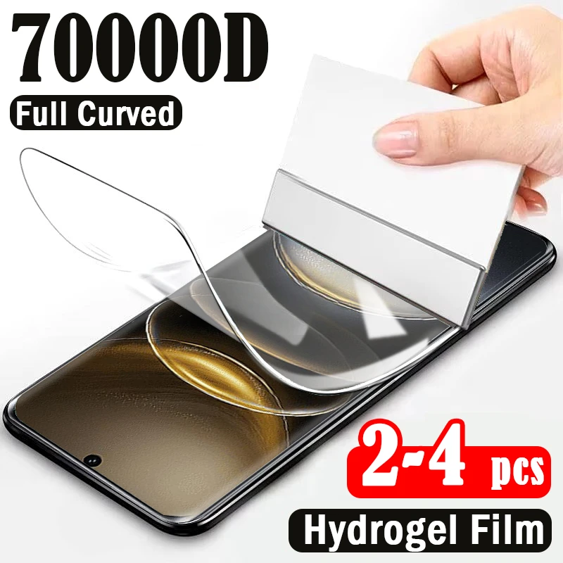 2-4Pcs Full Curved Hydrogel Fi - Vivo V40 评论和价格