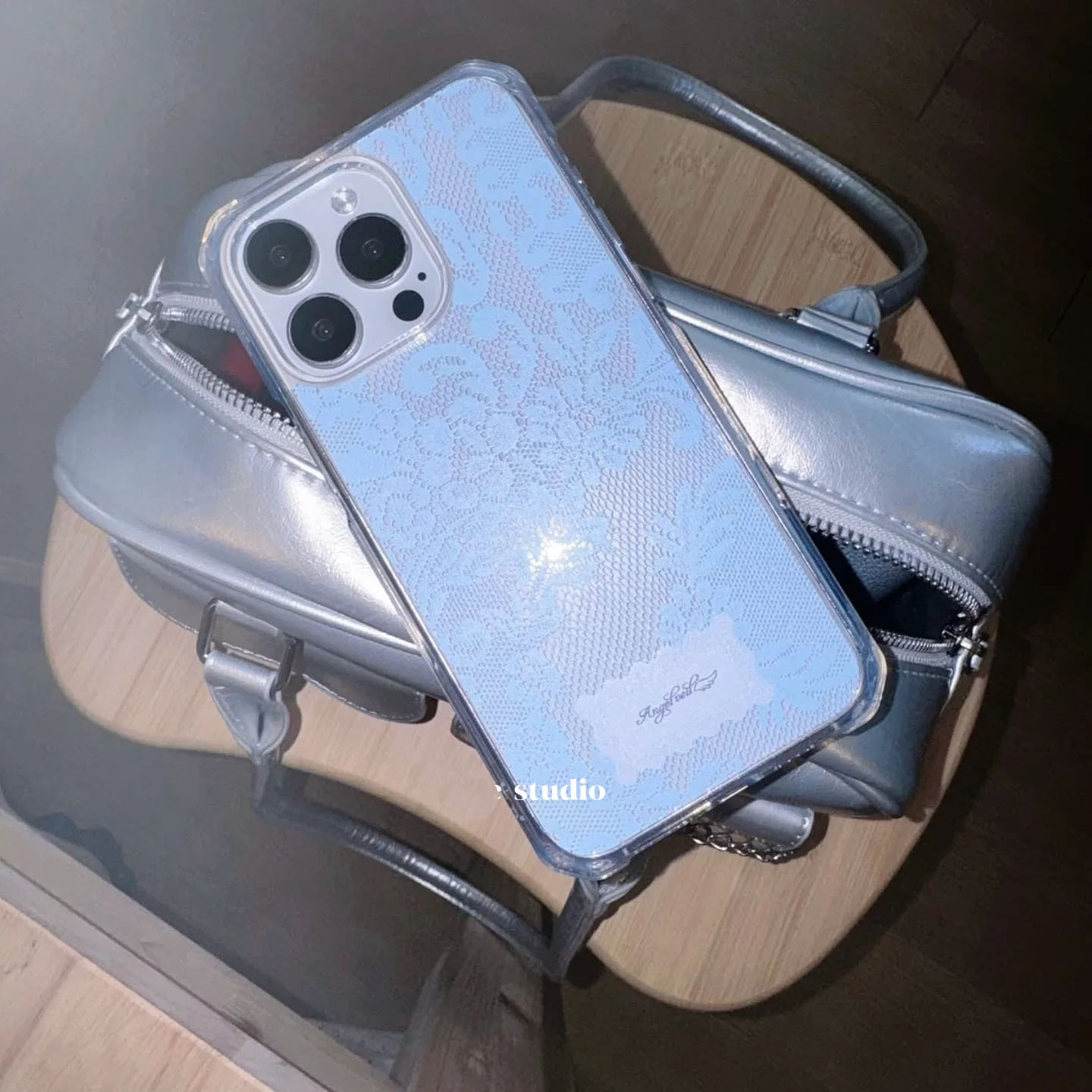 Korean Ins Colored Lace Sweet  - Phone Cases Girly 评论和价格