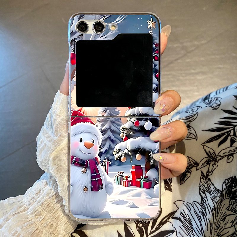 Christmas Snowman Elk Phone Ca - Phone Cases Hard 评论和价格