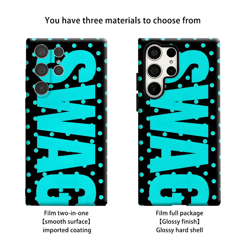 Neon Dots Typo Phone Case For  - Phone Cases Typo 评论和价格