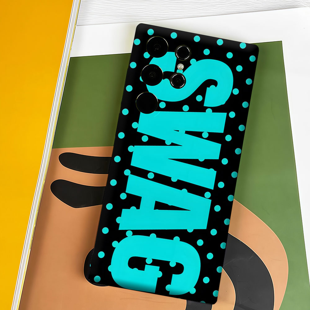 Neon Dots Typo Phone Case For  - Phone Cases Typo 评论和价格
