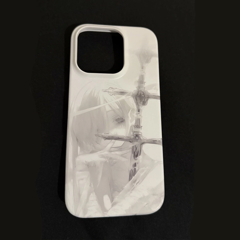 Beautiful Anime Girl Sword Coo - Phone Cases Girly 评论和价格