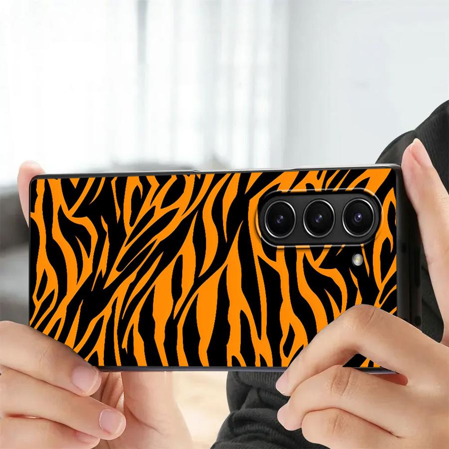 Zebra Striped Sunflower Back P - Phone Cases Z Fold 4 评论和价格