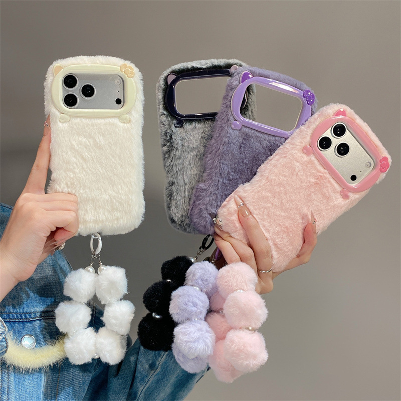 Luxury Solid Colors Furry Plus - Apple Iphone 15 评论和价格