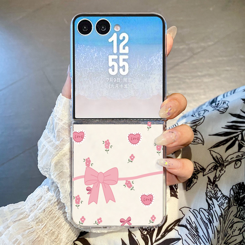 Bowknot Printed Phone Case For - Phone Cases Z Fold 4 评论和价格