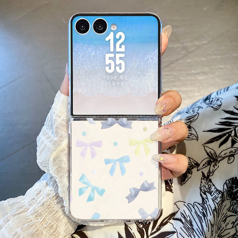 Bowknot Printed Folding Phone  - Phone Cases Z Fold 4 评论和价格