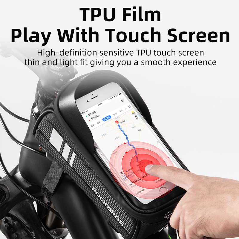 ROCKBROS Bicycle Bag 6.0 Inch  - Phone Cases Under $20 评论和价格