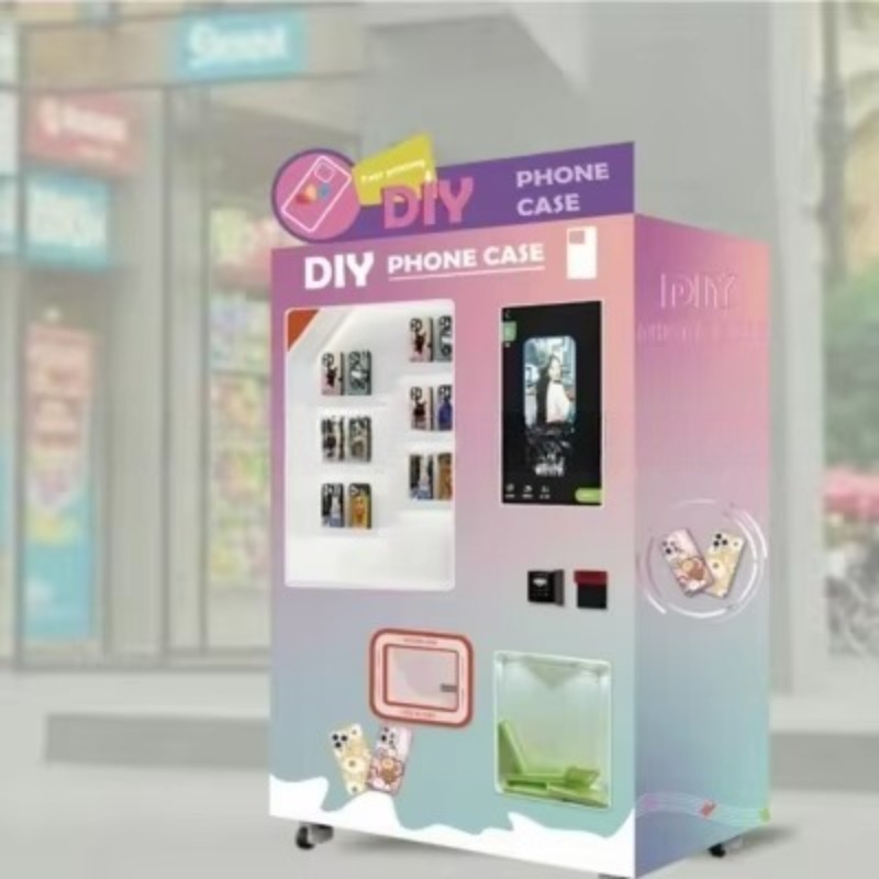 Customized UV Printing DIY Mob - Phone Cases Vending Machine 评论和价格