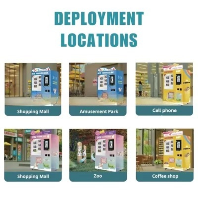 Customized UV Printing DIY Mob - Phone Cases Vending Machine 评论和价格