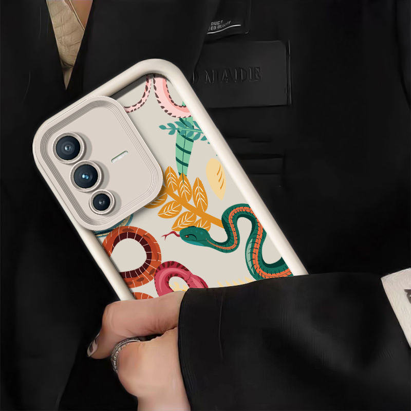 Luxury Snake Print Phone Case  - Vivo V40 评论和价格