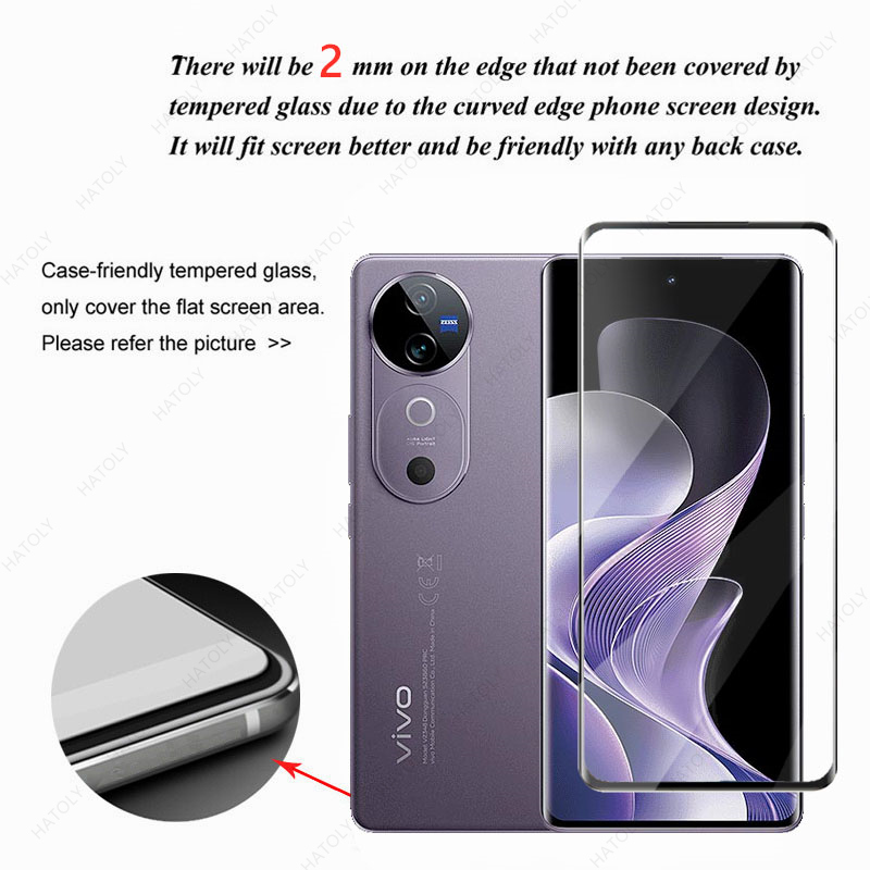 3D Full Glass For vivo V40 5G  - Vivo V40 评论和价格