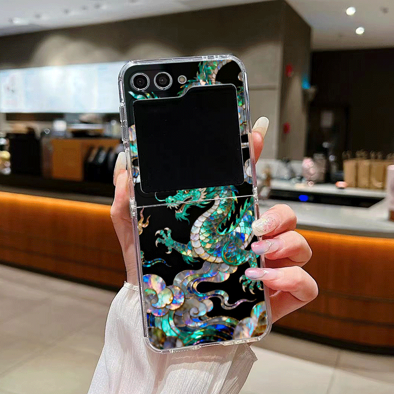 Stylish Tiger Dragon Marble Te - Phone Cases Z Fold 4 评论和价格