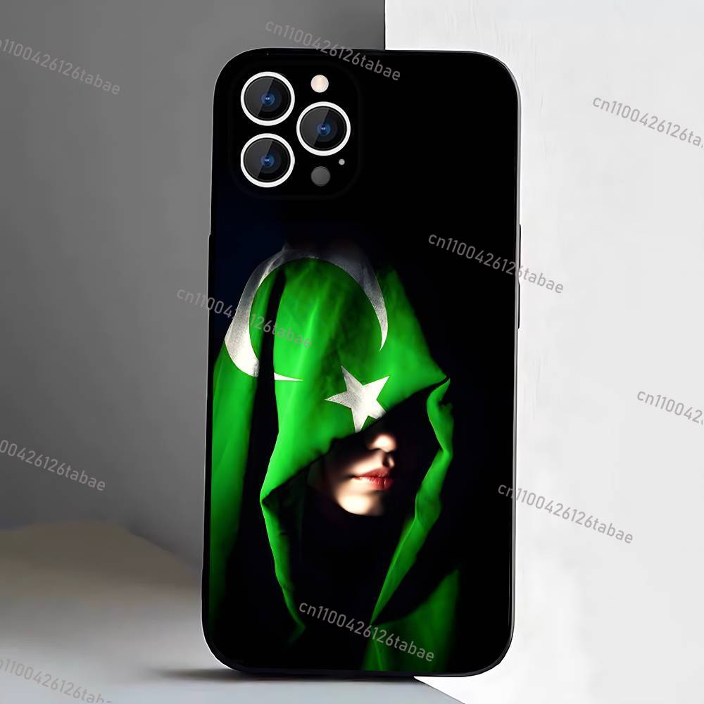Pakistan Passport Flag  Black  - Phone Cases Pakistan 评论和价格