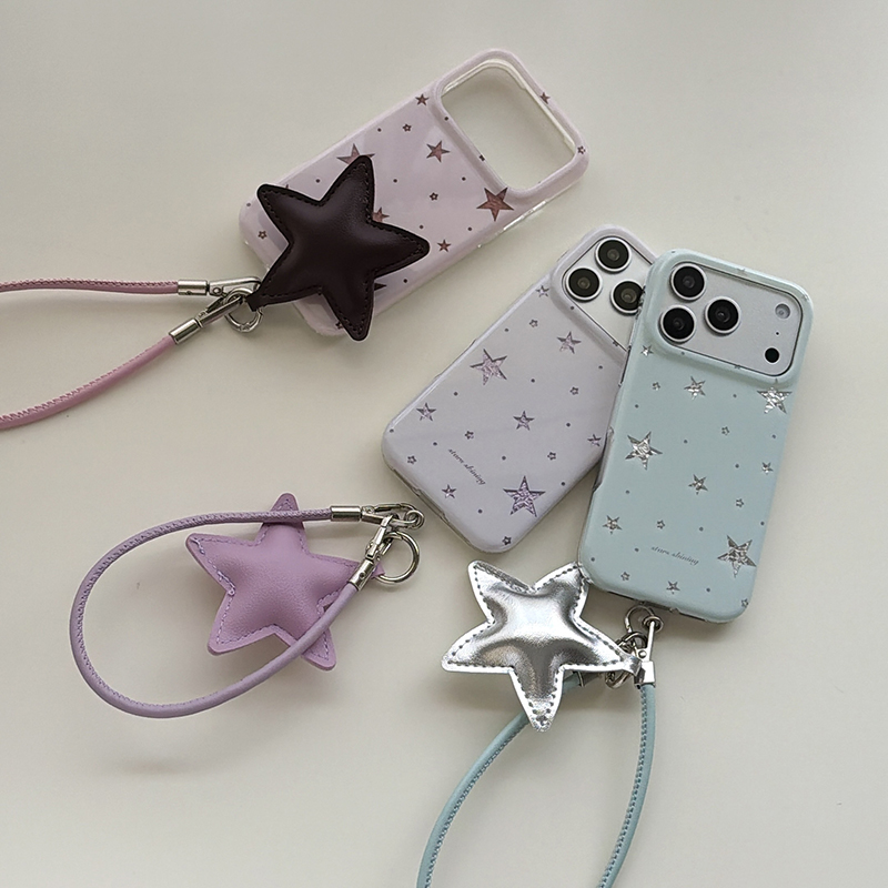 Korean Cute Star Phone Case Fo - Phone Cases With Charms 评论和价格