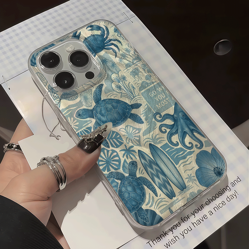 Wave Background Summer Sea Pho - Phone Cases Hard 评论和价格