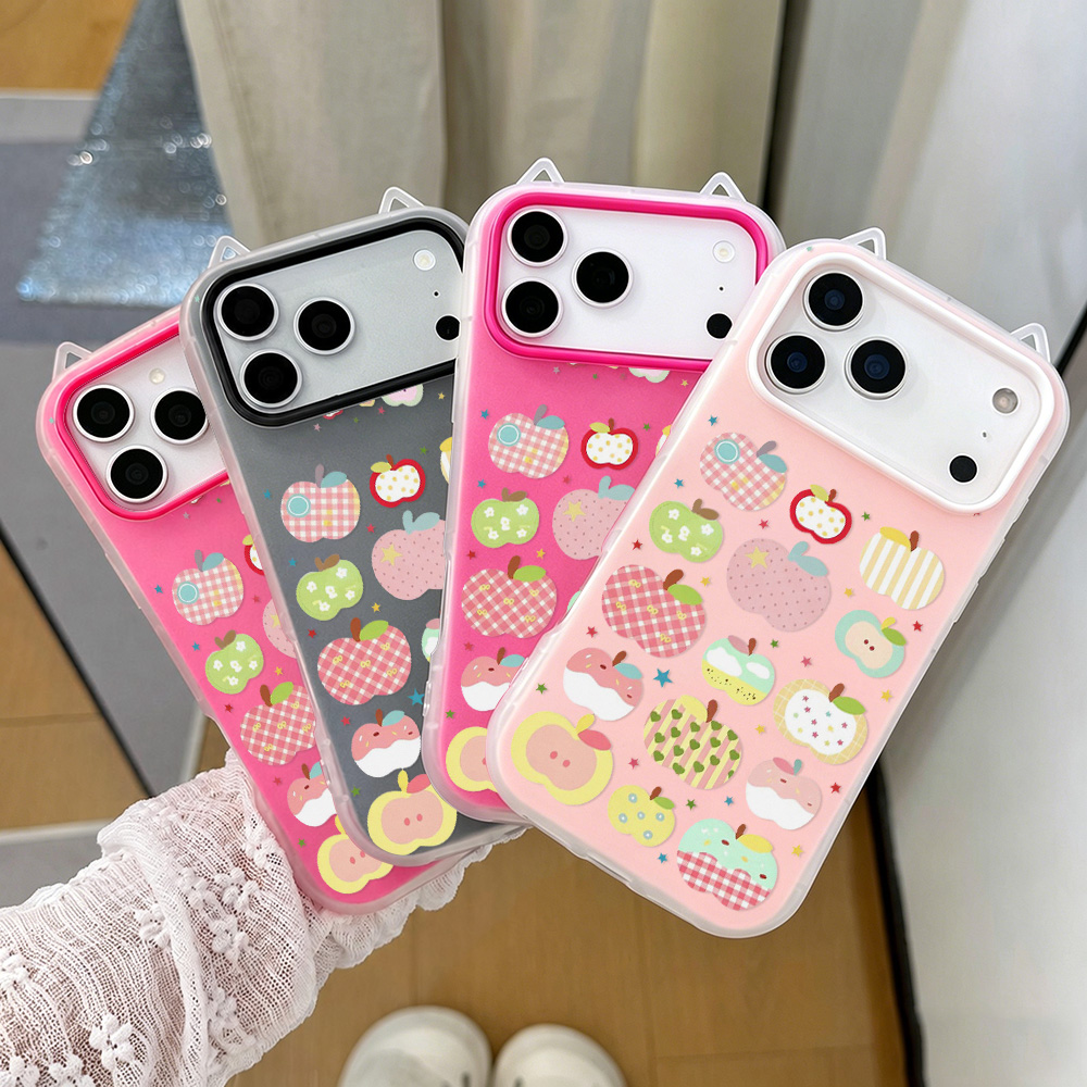 Cat Ears 2-In-1 Jelly Shell Pa - Phone Cases Girly 评论和价格